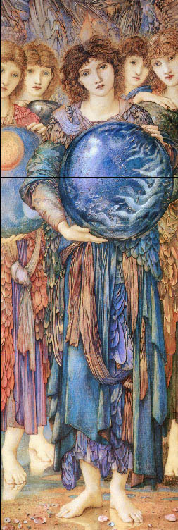 The Angel of the Fifth Day of Creation, by Sir Edward Burne-Jones.