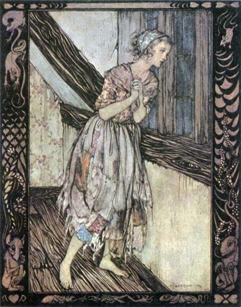 Cinderella by   Arthur Rackham