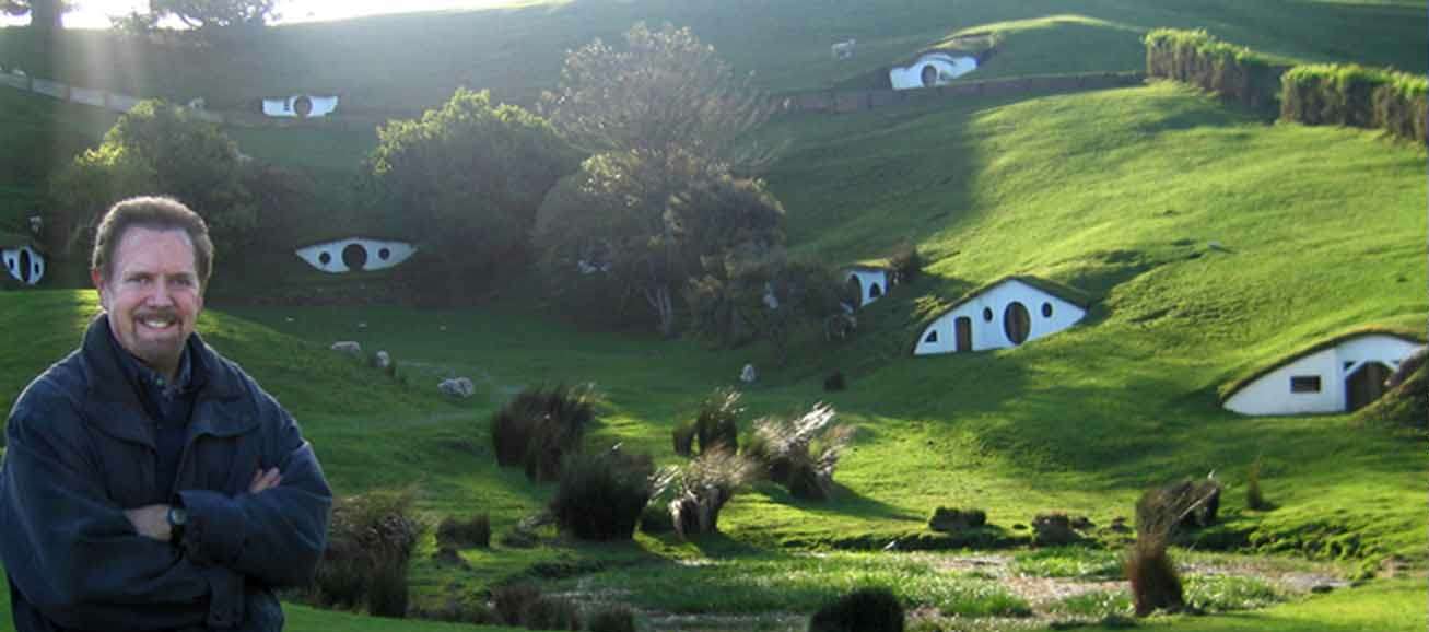 Jonathan Young in the land of the Hobbits