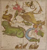 Celestial map of the northern hemisphere - click here to go to the site map