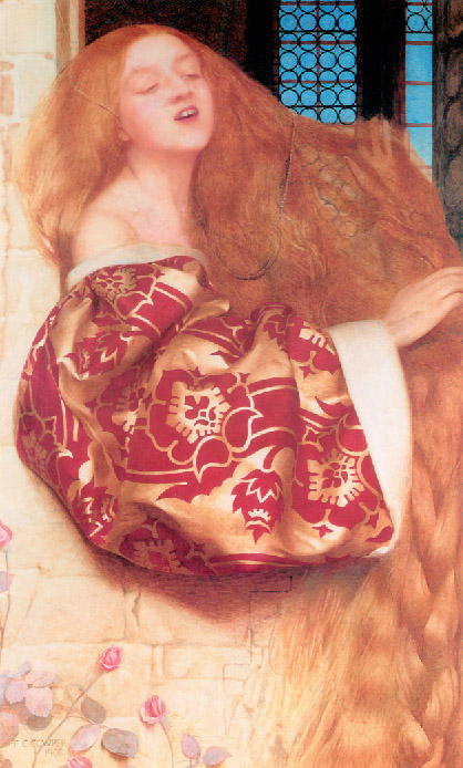 Rapunzel Singing in the Tower by Frank Cadogan Cowper