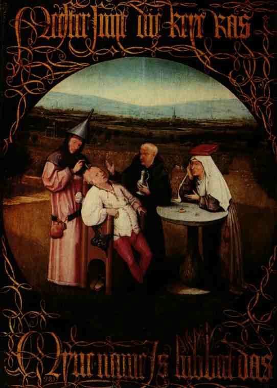 Bosch, Cure of Folly