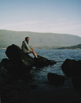Jonathan on the rocks