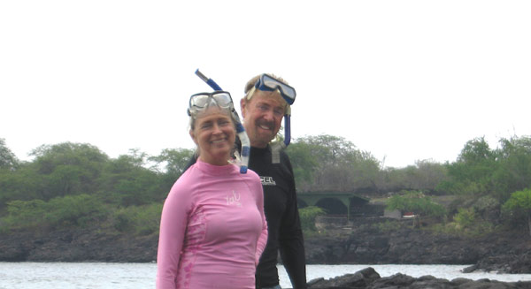 Snorkeling in Kona