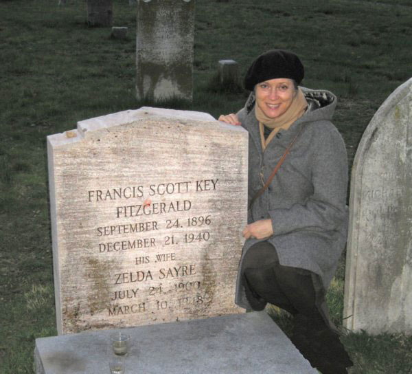 Zelda and Scott Fitzgerald headstone
