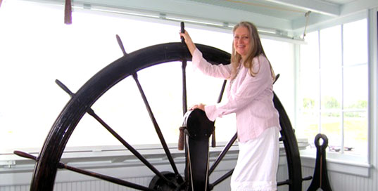 Anne Bach at the Wheel